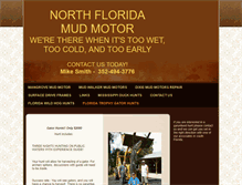 Tablet Screenshot of northfloridamudmotor.com